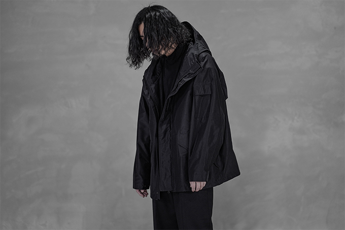 COMOLI -エクリュデニム ワークジャケット, コットンシルク オーバー