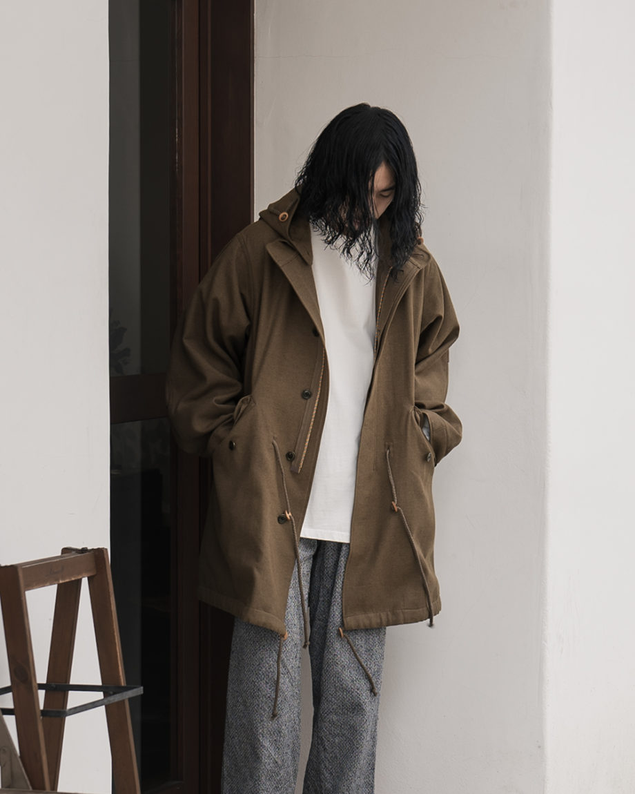 MAATEE&SONS -“H” Stand Jacket, Fish Tail Coat- | twelve blog