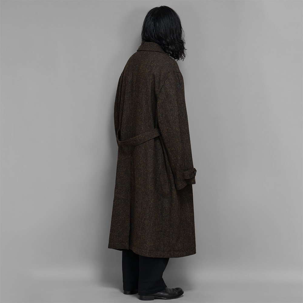 ssstein / Oversized Investigated Coat (Dark Brown) | twelve