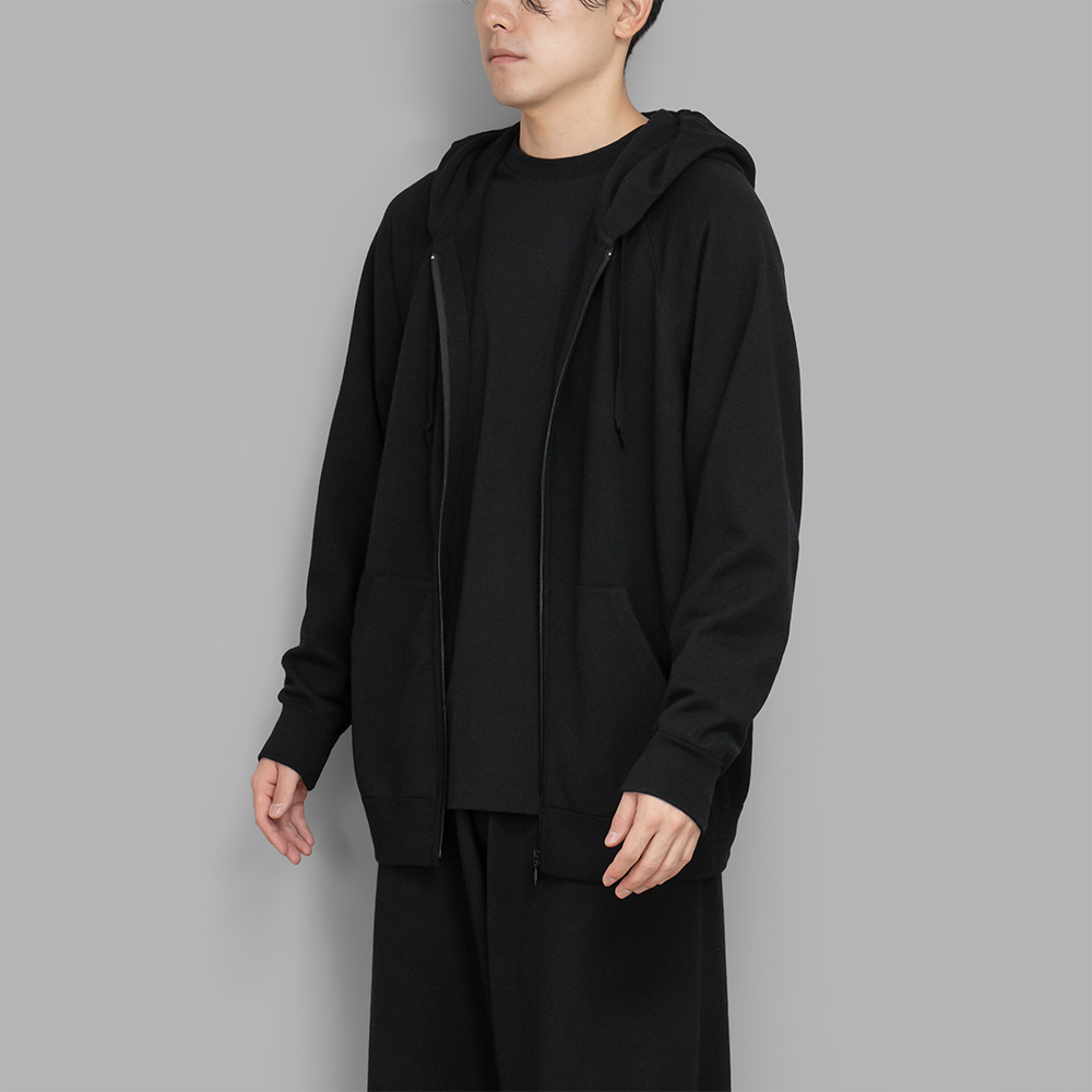 COMOLI / ウールニット ジップパーカ | twelve