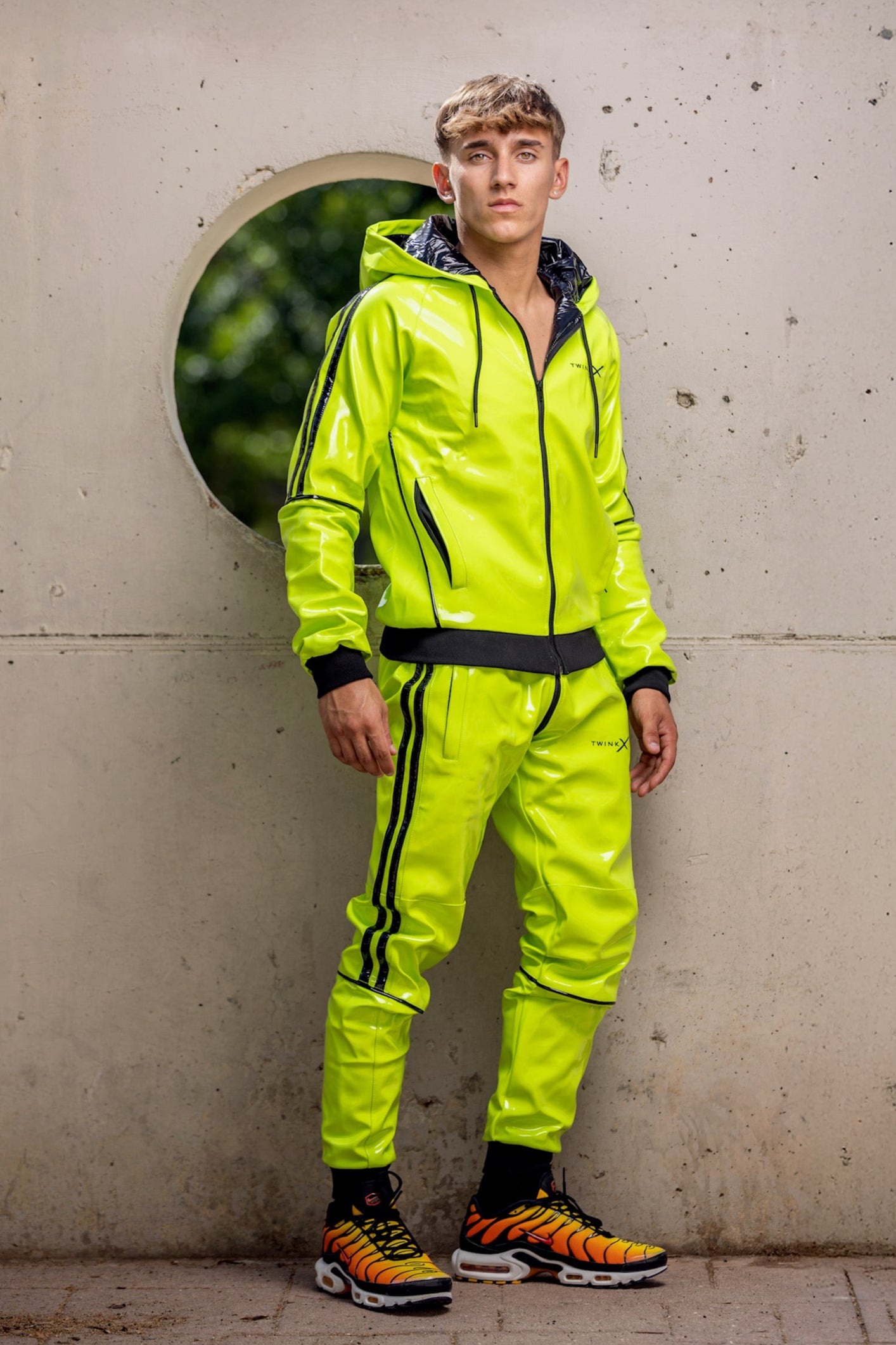 TWINKX PVCジャケットとパンツセット TWINKX PVCジャケットとパンツセット