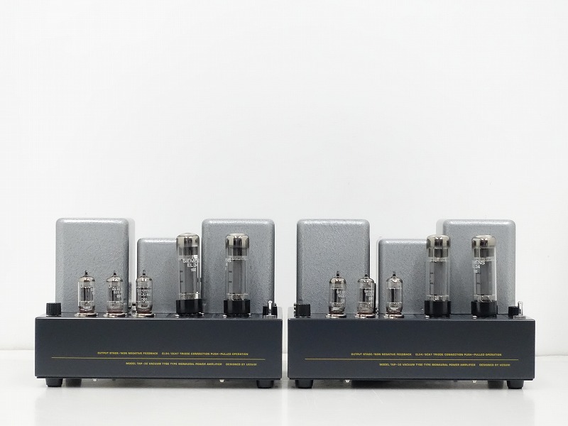 □□【未使用】UESUGI TAP-32 真空管モノラルパワーアンプペアウエスギ