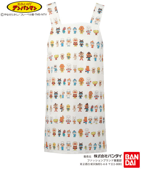 アンパンマン】プリントエプロン（制菌・男女兼用） ANP915 | 医療制服