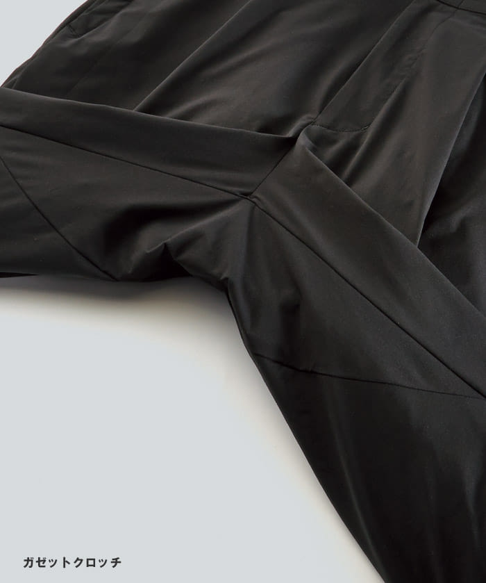 ワークスーツ】ワンタックストレッチパンツ(レディース／撥水／反射