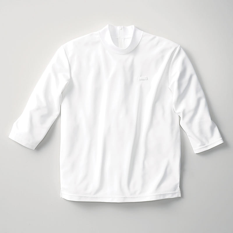 BRING】レディースハイネックカットソー（七分袖・透け防止・ASR加工