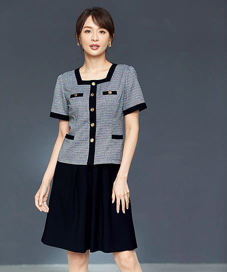 全2色】フレアスカート（2WAYストレッチ・フレキシブルサージ） 51416