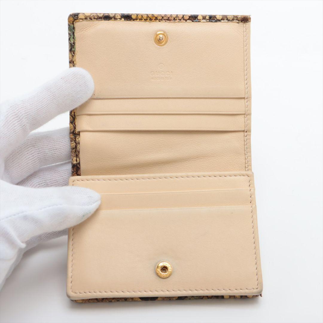 グッチ 財布 希少モデル【鑑定済】GUCCI 二つ折り財布 マーモント