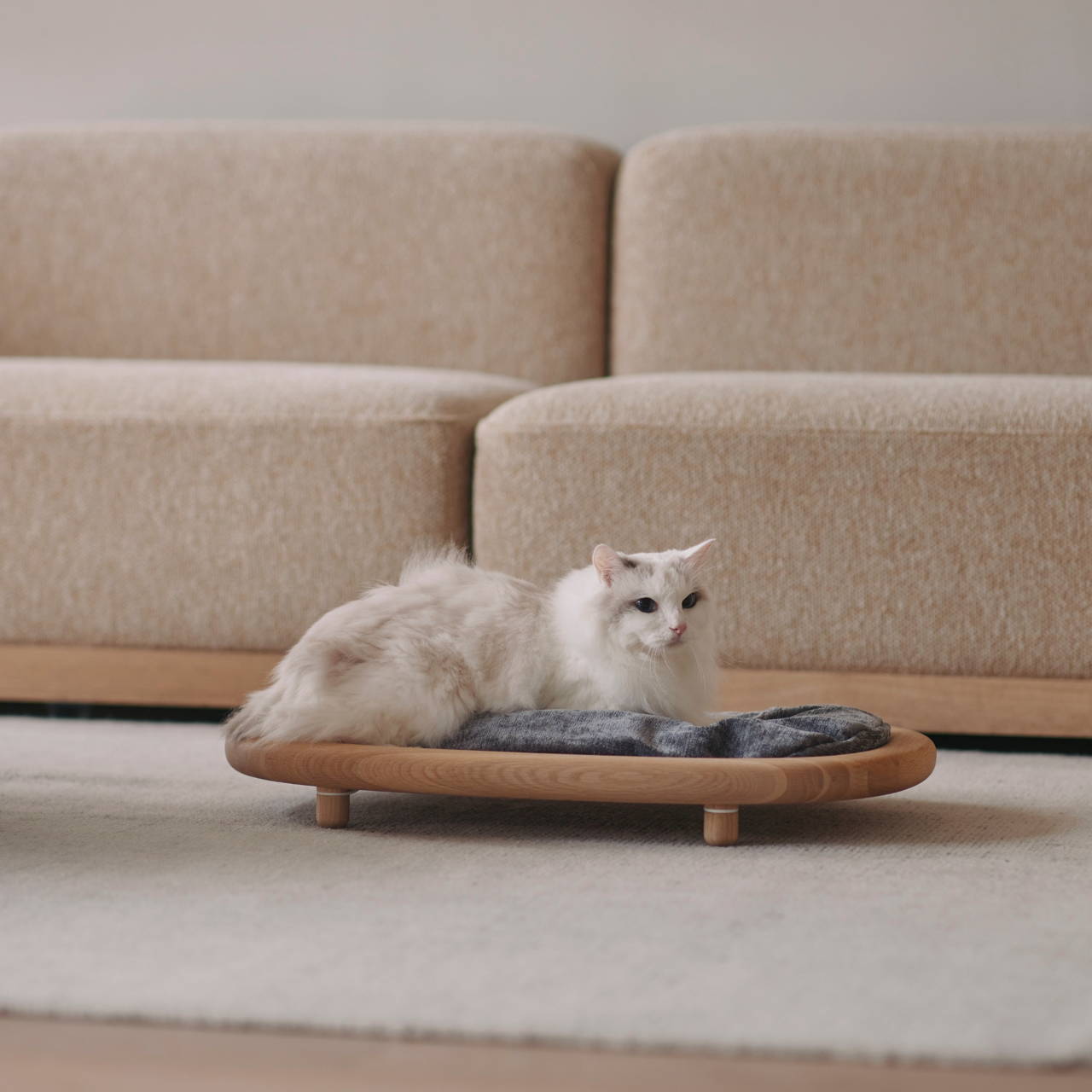 KARIMOKU CAT BED 専用クッションカバー【受注生産】