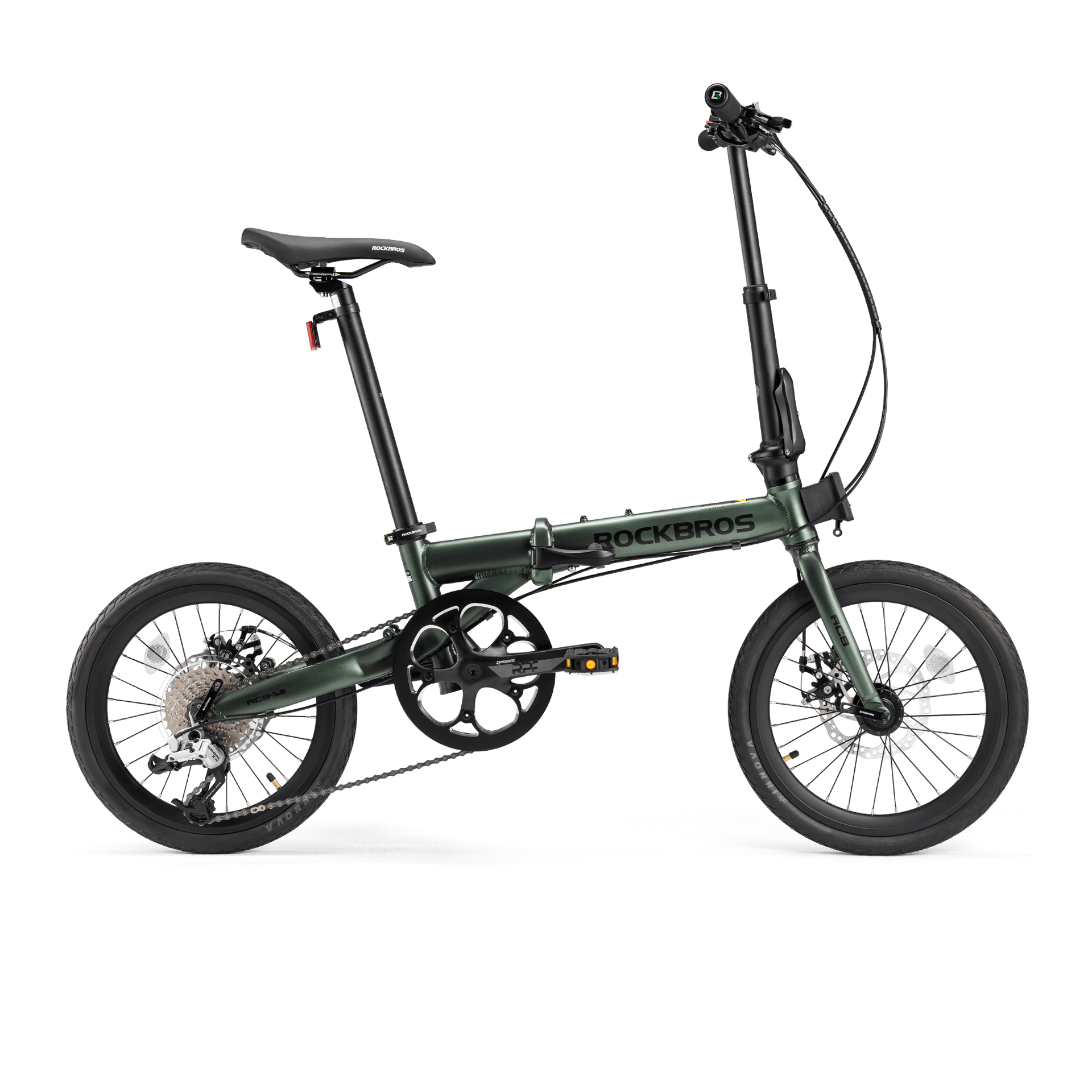 ROCKBROS 16インチ 9speed アルミフレーム 折りたたみ自転車 VDS-16M