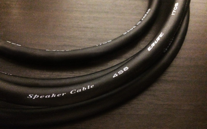 CANARE(4S8) 4芯スピーカーケーブル でJBL S3100をバイワイヤリング