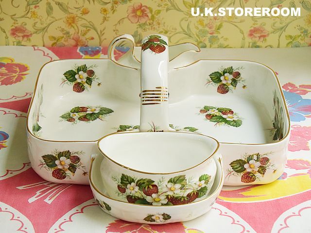 ハマースレイ ストロベリーライプ ストロベリーバスケット/Hammersley