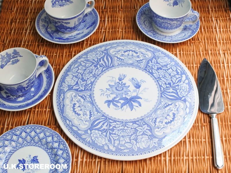 UKストアルームSPO303 Spode スポード ブルールームコレクション