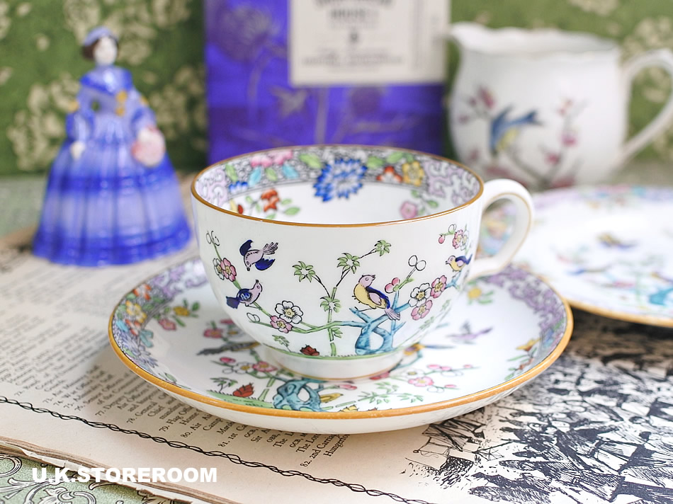 UKストアルーム OB414 Mintonミントン エンペラーズガーデン ティートリオ