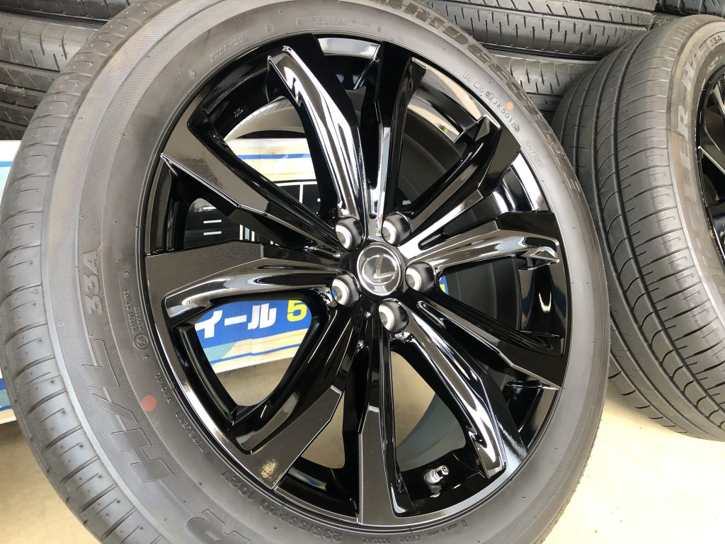 レクサスRX純正20インチ！特別仕様車！グロスブラックホイール！ | U