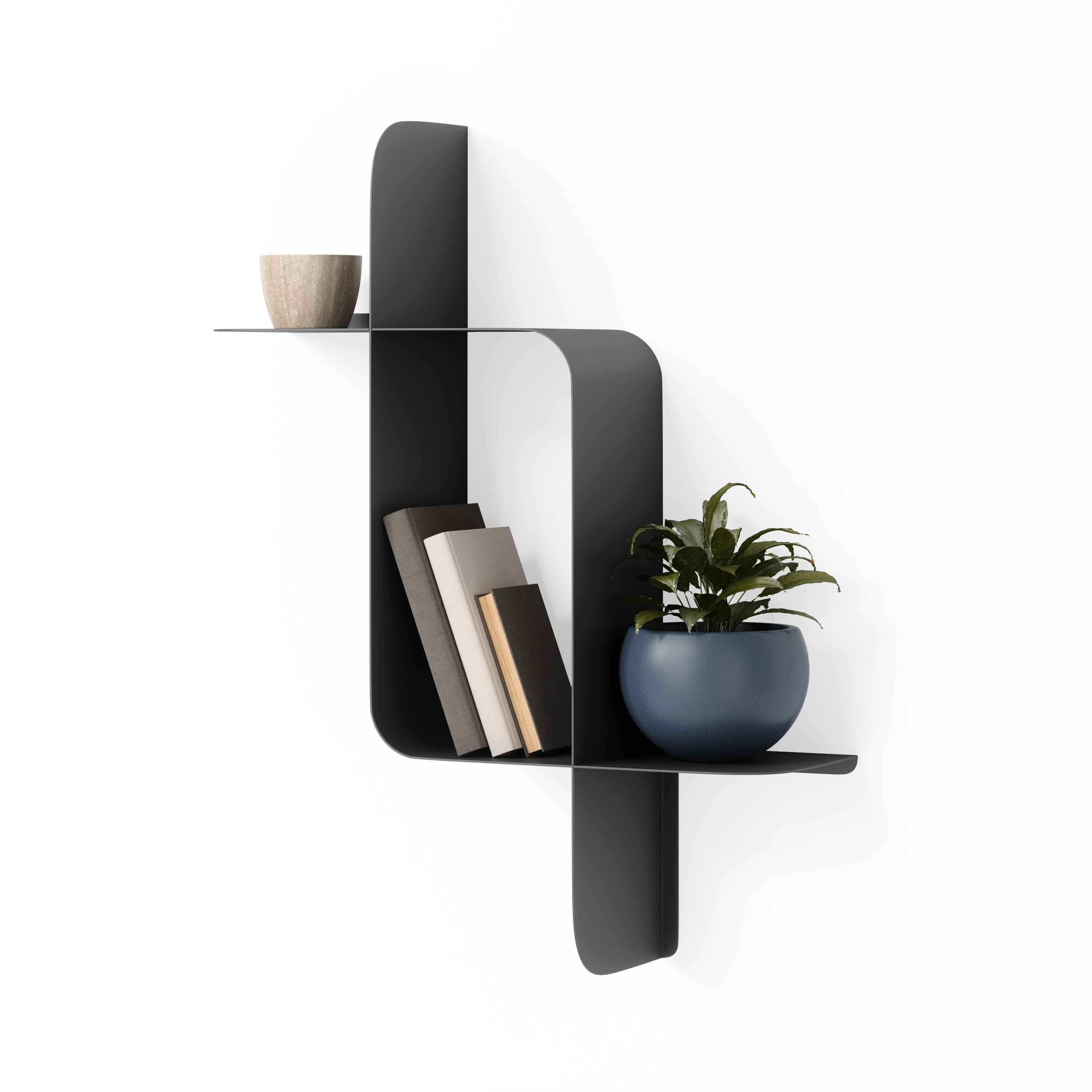 モンタージュ シェルフ メタル 2pcs – Umbra® / アンブラ 日本公式サイト