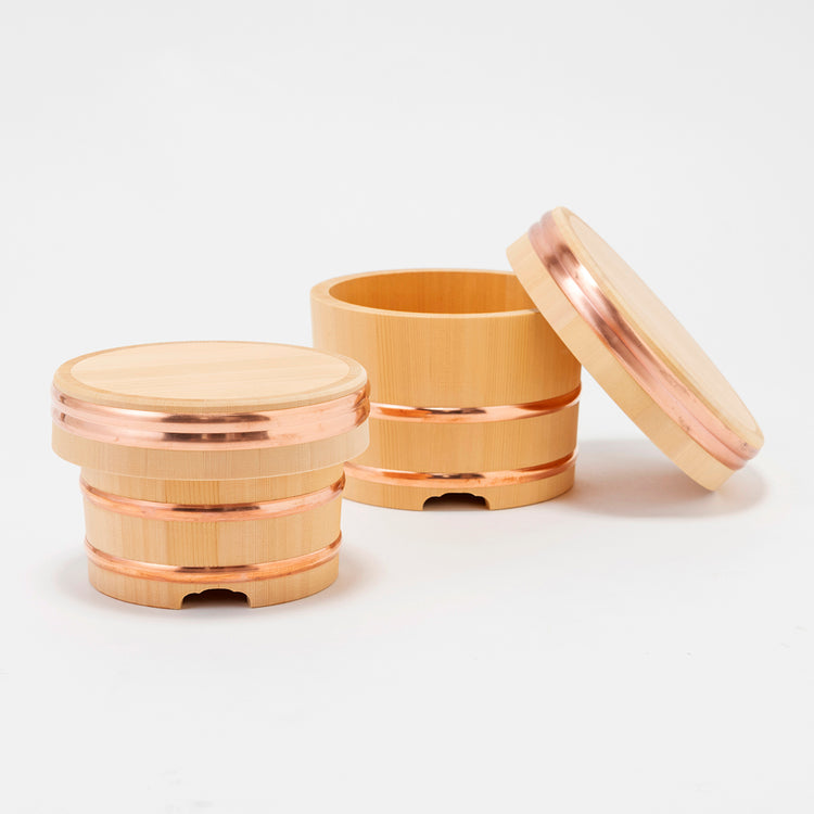 木のおひつ 木曽さわらのおひつ 容量3合 お櫃 – 梅沢木材工芸社