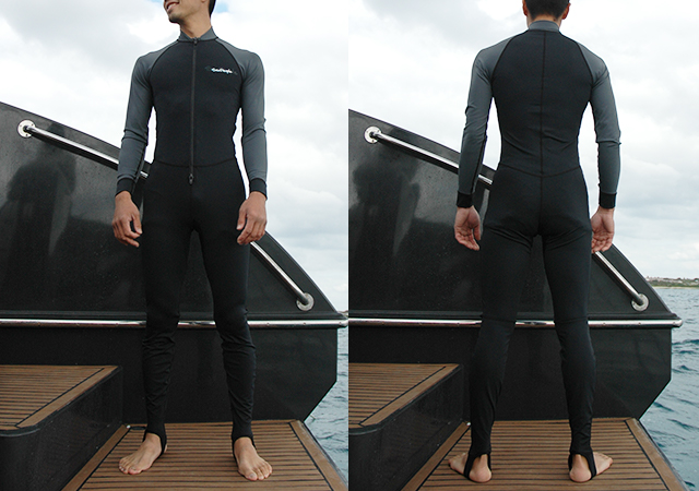 ダイブスキン】ウェットスーツがスルッと着れる魔法のインナー