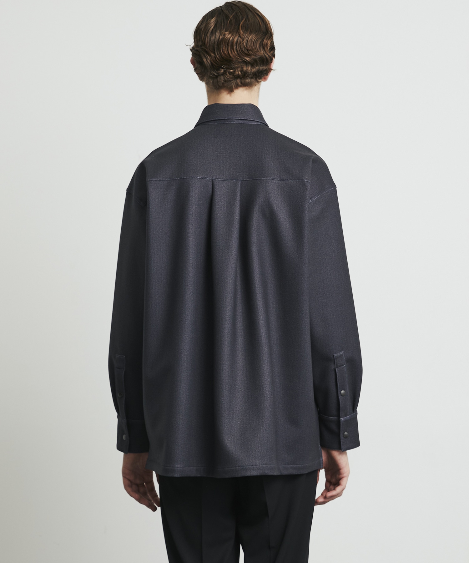 WEB限定｜残りわずか｜再入荷なし〉＋3.6℃ダウンファブリックL/Sシャツ