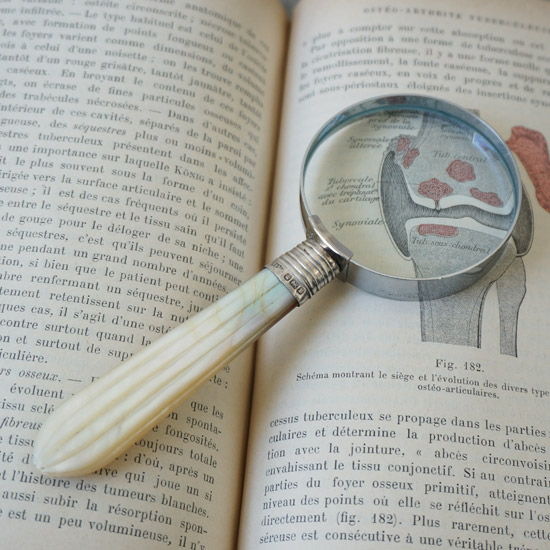 アンティーク ルーペ 虫眼鏡（uoo1267） - アンティーク家具・雑貨専門