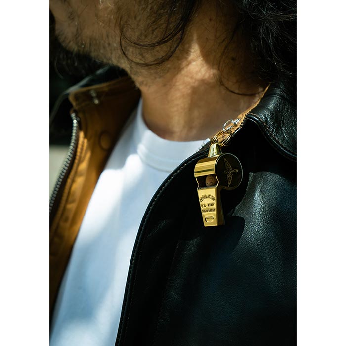 ザ リアルマッコイズ MA23102 AVIATOR WHISTLE / BRASS ブラス