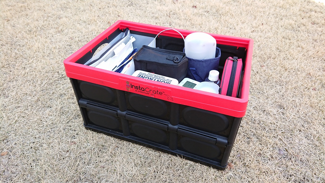 キャンプするときも コストコの折り畳みコンテナが秀逸！ - UNPLUGGEDOWL