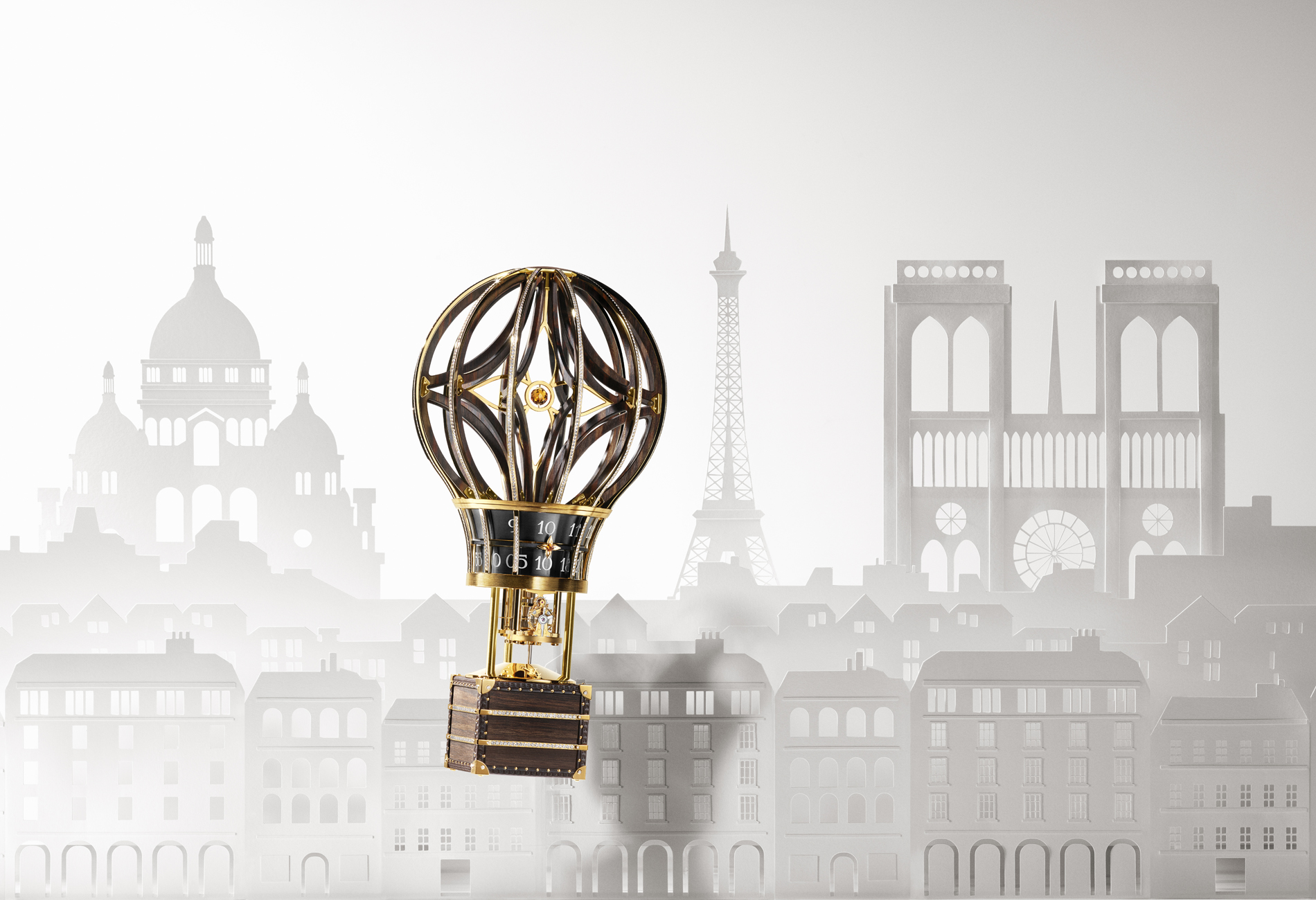 Louis Vuitton looks to the skies with latest hot air balloon table