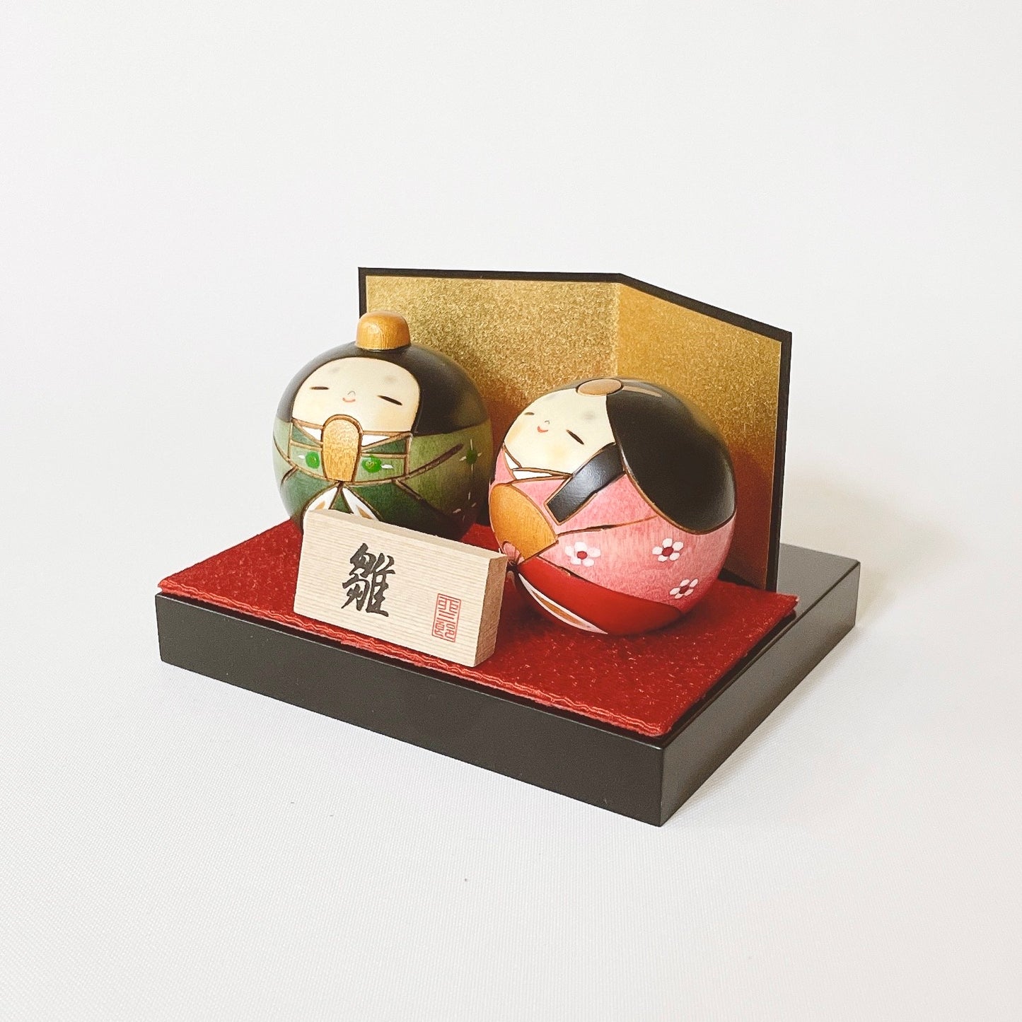 お雛さまこけし つぶら雛｜卯三郎こけし公式オンラインストア