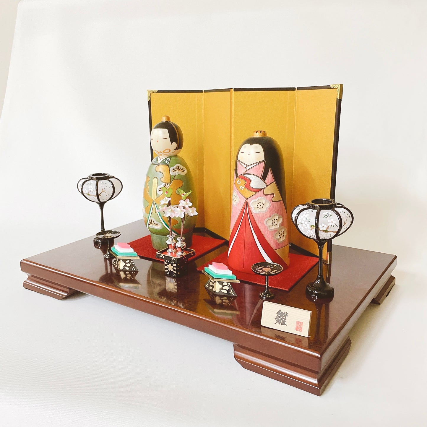 お雛さまこけし 立雛｜卯三郎こけし公式オンラインストア