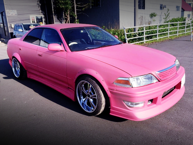 100マーク2顔面移植!100系ダッシュボード移植!オーバーフェンダー