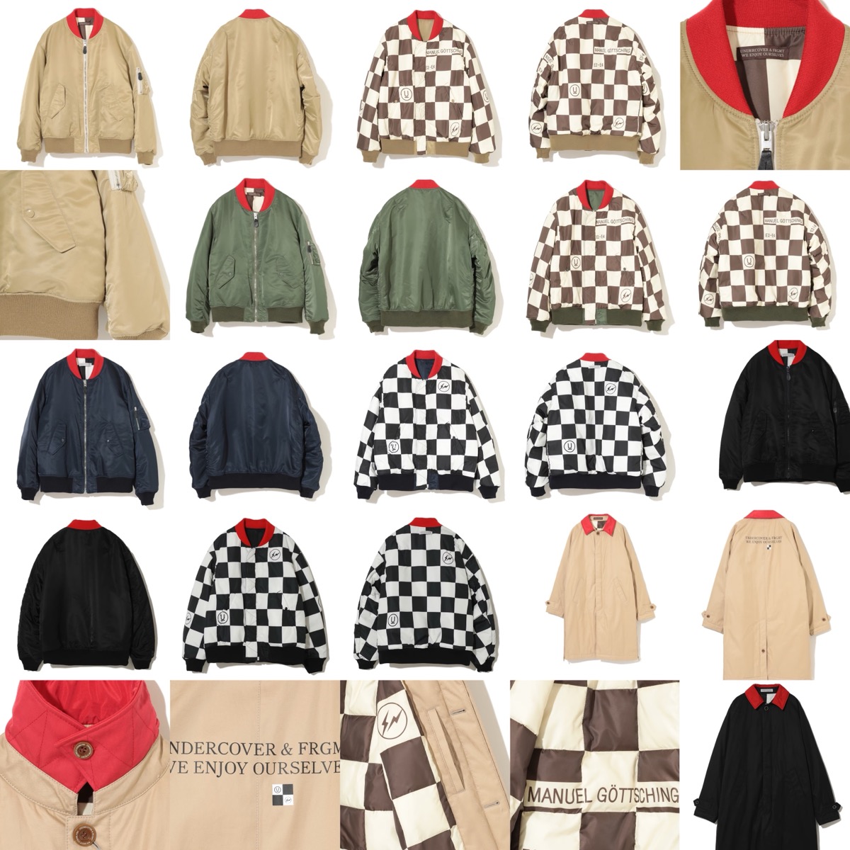 UNDERCOVER × FRAGMENT コラボコレクションが国内11月8日／11月11日