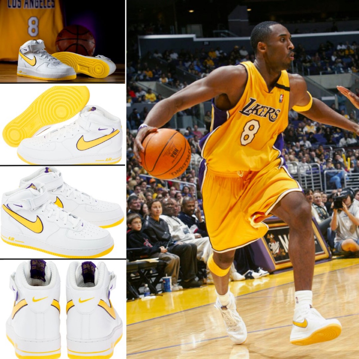 Nike × Kobe Bryant Air Force 1 Low Retro QS “White”が国内12月6日に