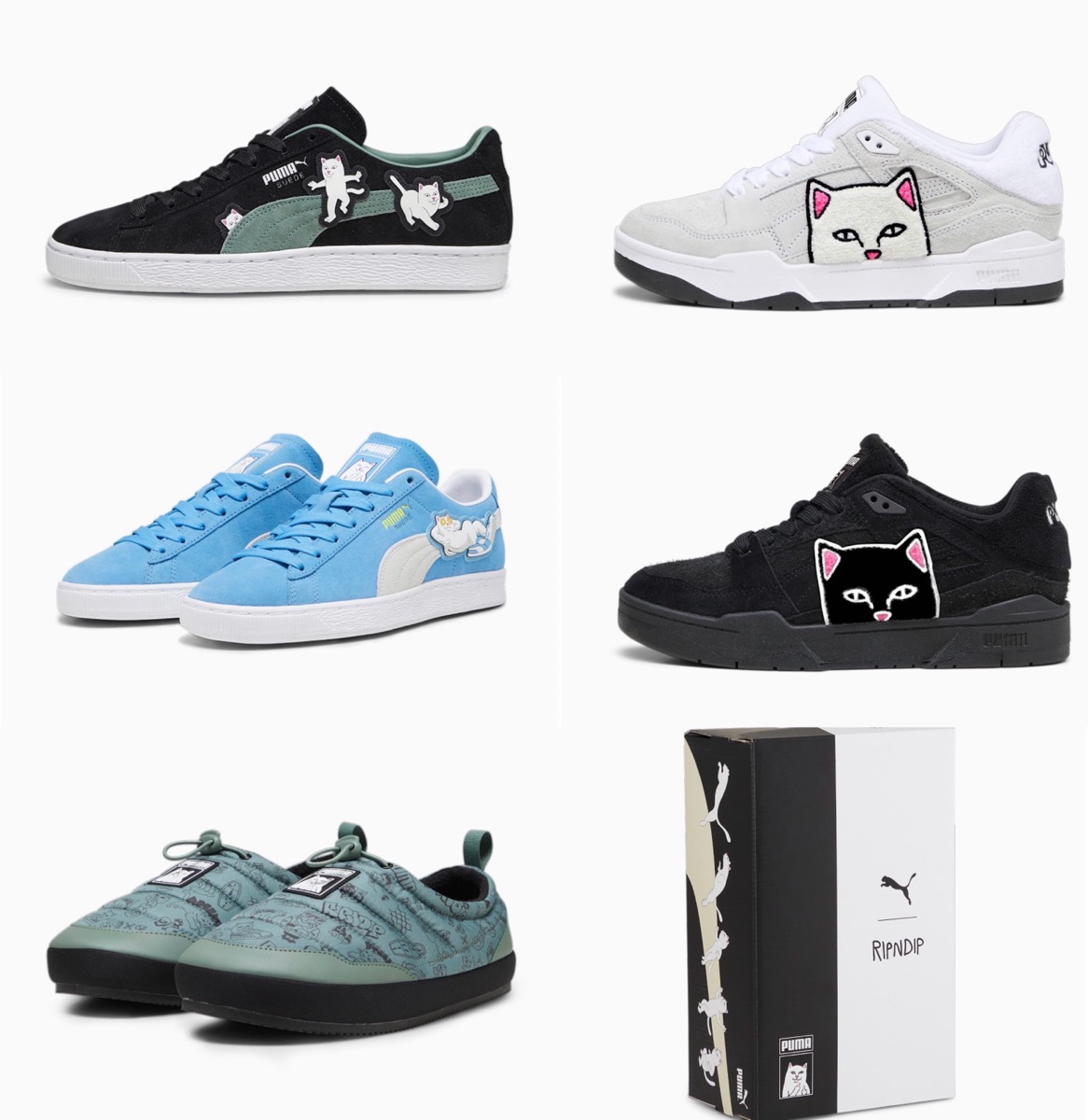 PUMA × RIPNDIP コラボコレクションが国内8月24日に発売。先行予約も