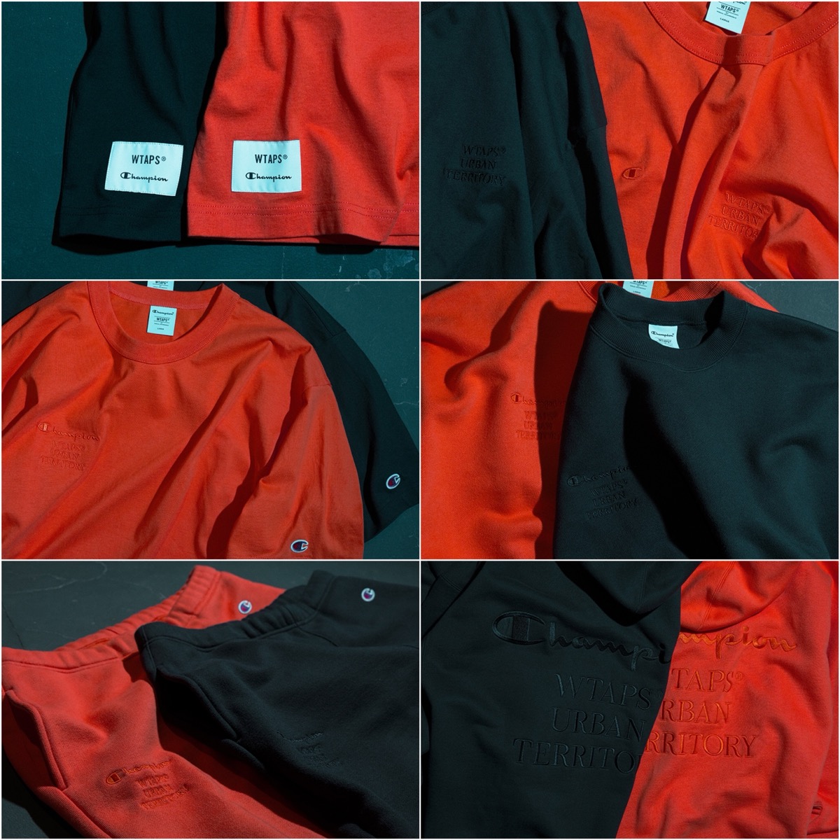 WTAPS®︎ × Champion 2024年春夏コラボコレクションが国内1月27日に