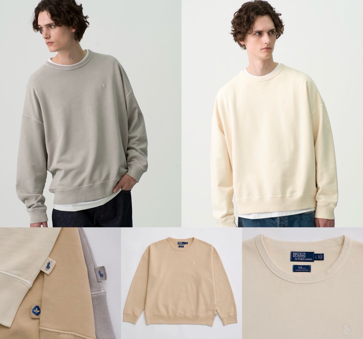 Polo Ralph Lauren for Ron Herman 別注スウェットが国内3月9日より