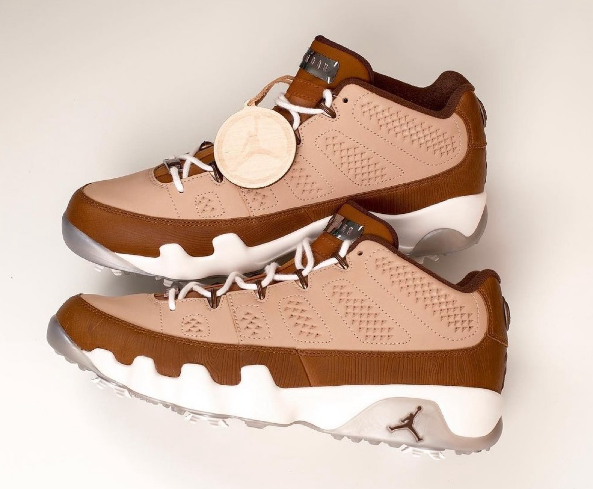 Nike Air Jordan 9 Golf NRG “Woodgrain”が国内5月17日に発売［FN6929