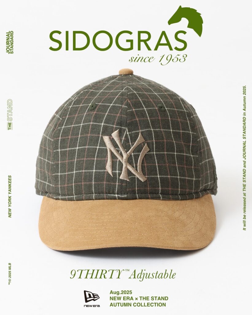 New Era® for JOURNAL STANDARD SIDOGRA社製シャツ生地の別注キャップ