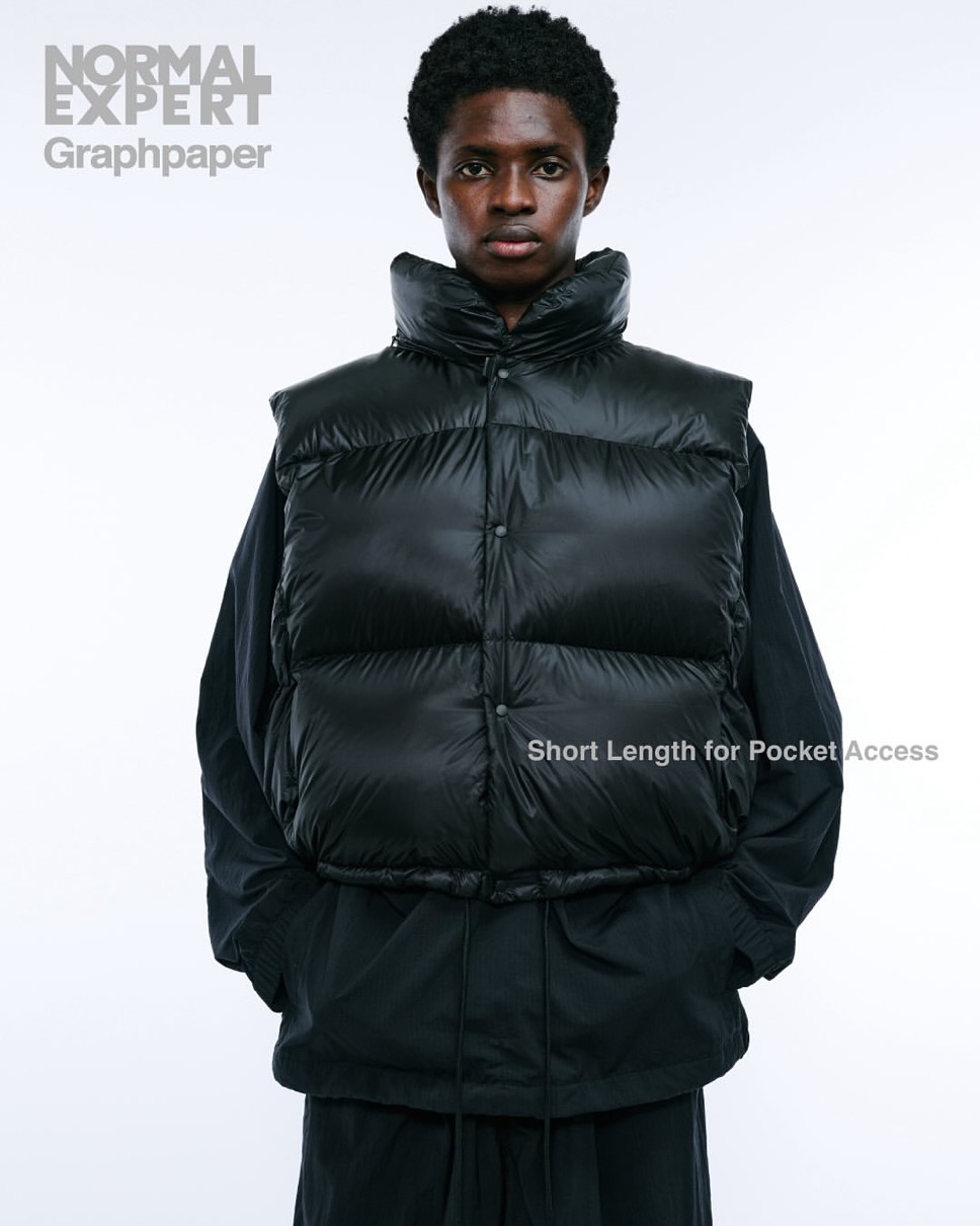 NORMAL EXPERT x Graphpaper 25FW コラボブルゾン＆ベストが国内10月25