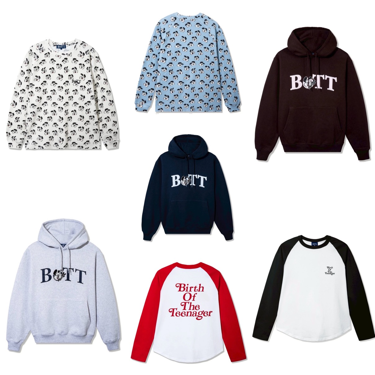 BoTT x VERDY コラボコレクションが国内12月22日よりWEB抽選でも発売