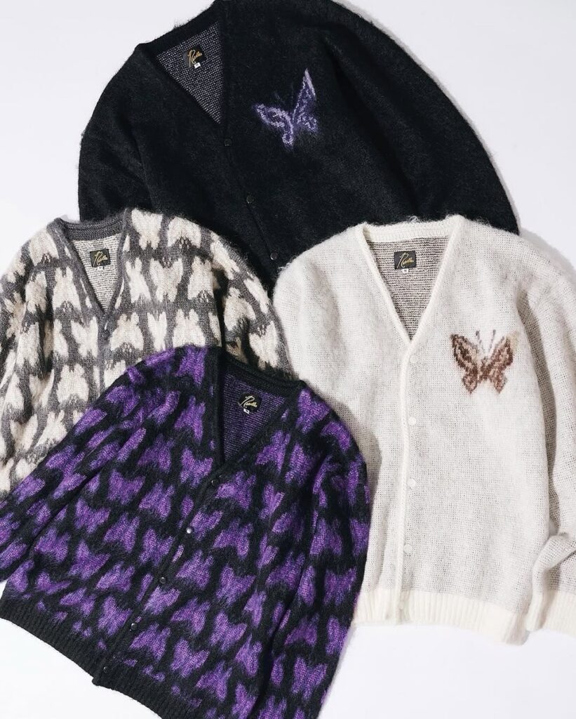 NEEDLES x STUDIOUS 25AW 別注モヘアカーディガンの国内先行予約が開始
