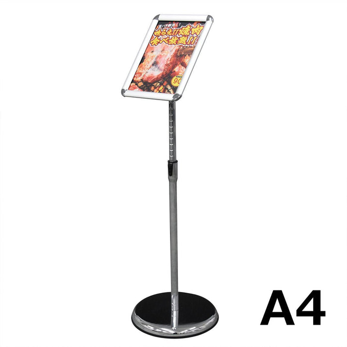 メニュースタンド A4 シルバー— ウリサポ
