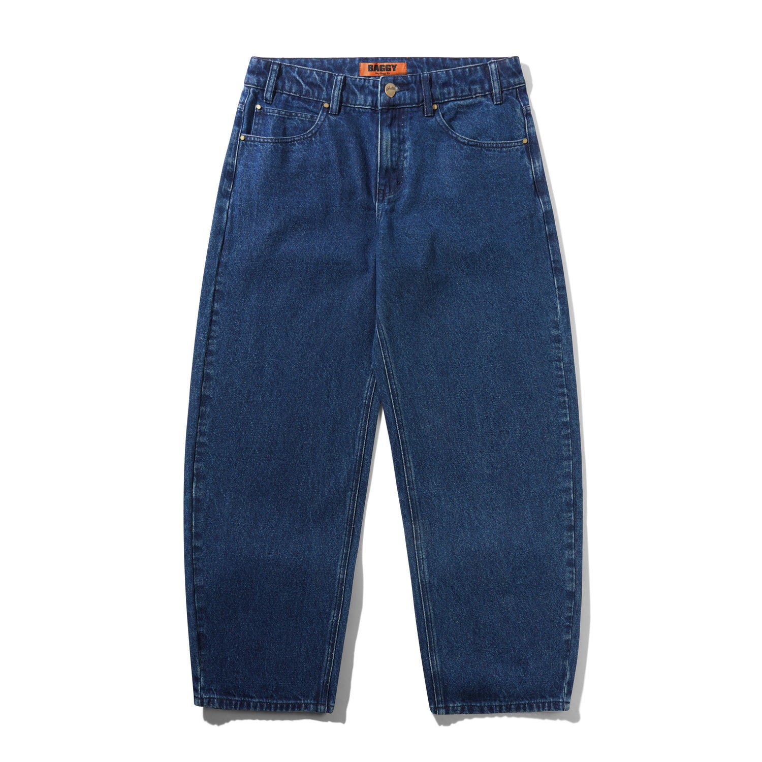 Baggy Denim Jeans, Dark Blue – Butter Goods USA