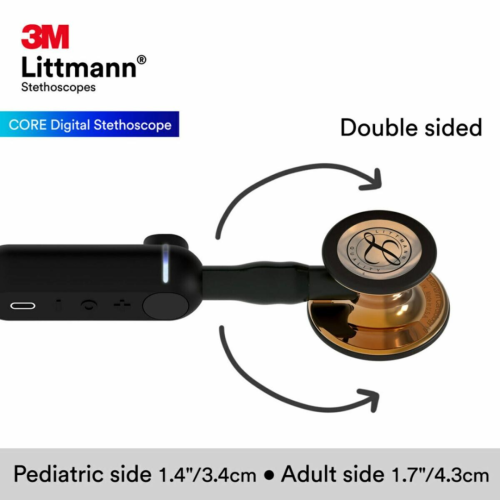 3M Littmann CORE Digital Stethoscope, High Polish Copper