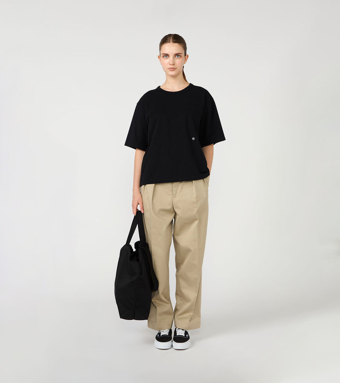 Double Pleated Chino Pants – nanamica NEW YORK