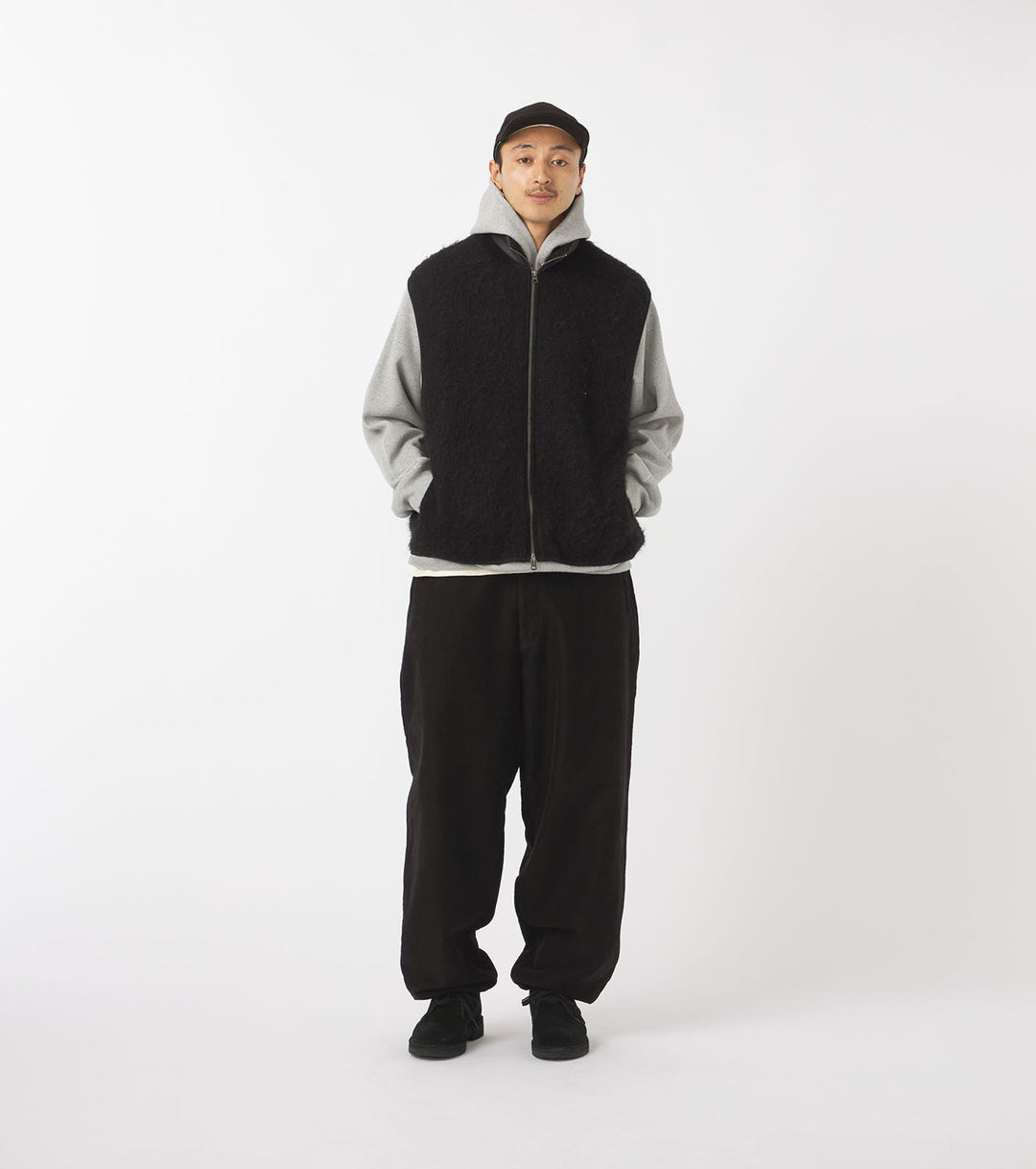Zip-Up Mohair Vest – nanamica NEW YORK
