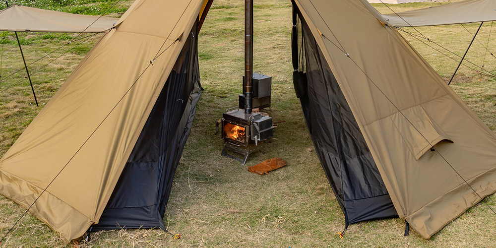 Bromance 70 ワンポールテント | 4-6人用 ファミリーキャンプ | POMOLY