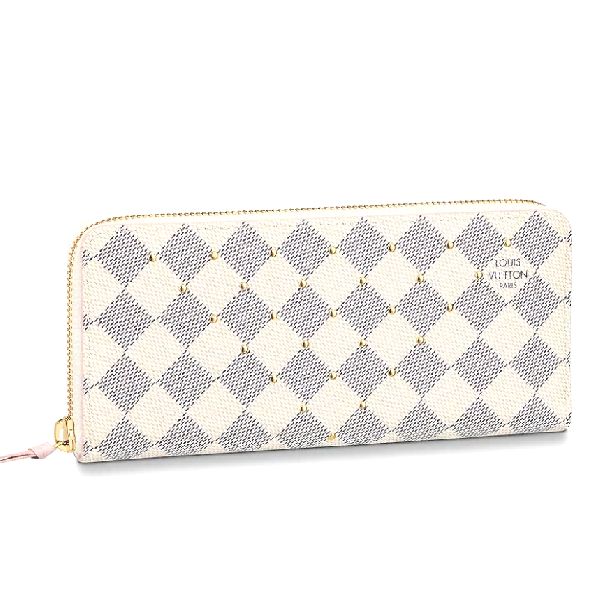 ルイヴィトン ダミエアズール 長財布 ポルトフォイユ・クレマンス