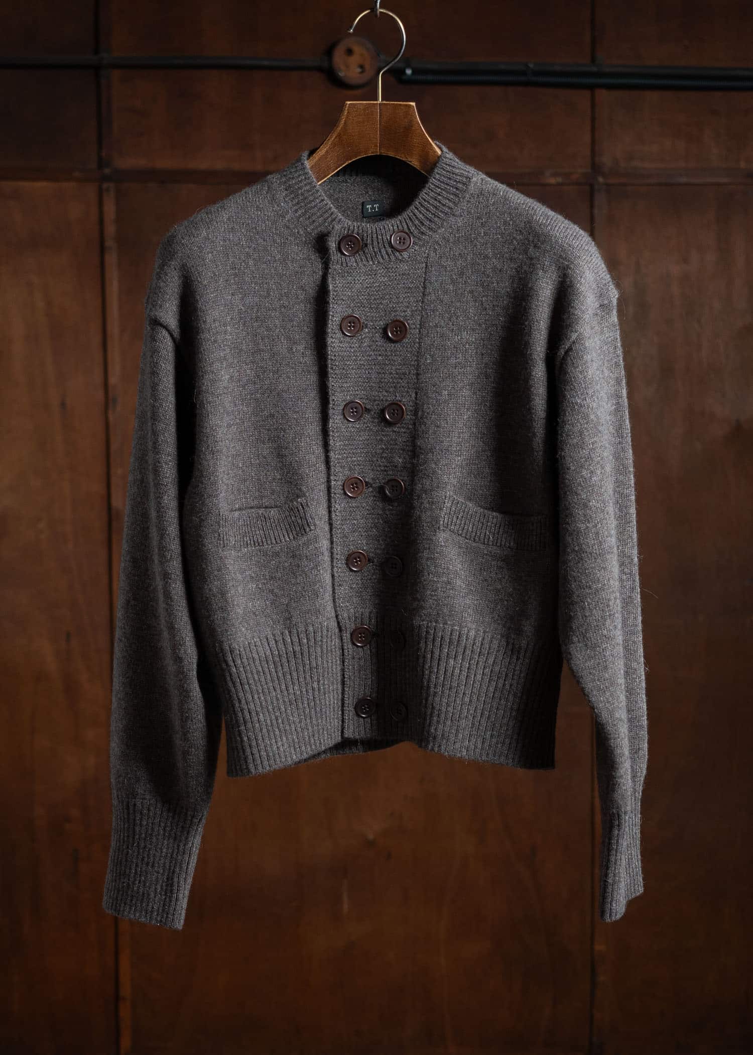 Taiga Takahashi Db Cardigan Brown Lot.506 – VISION OF FASHION