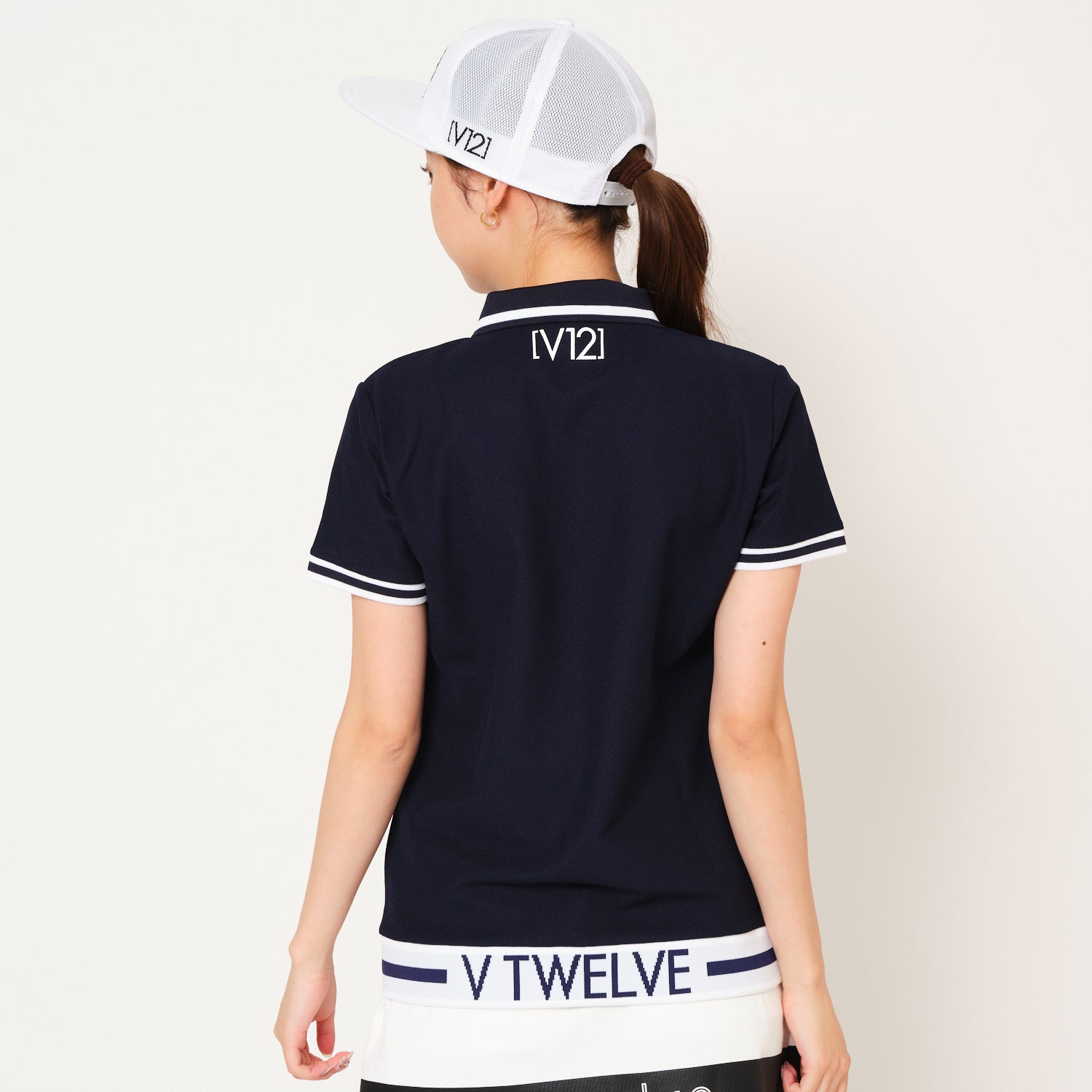 V12 FAKE PRD POLO ニットポロシャツ 2 V12 FAKE PRD POLO ニット