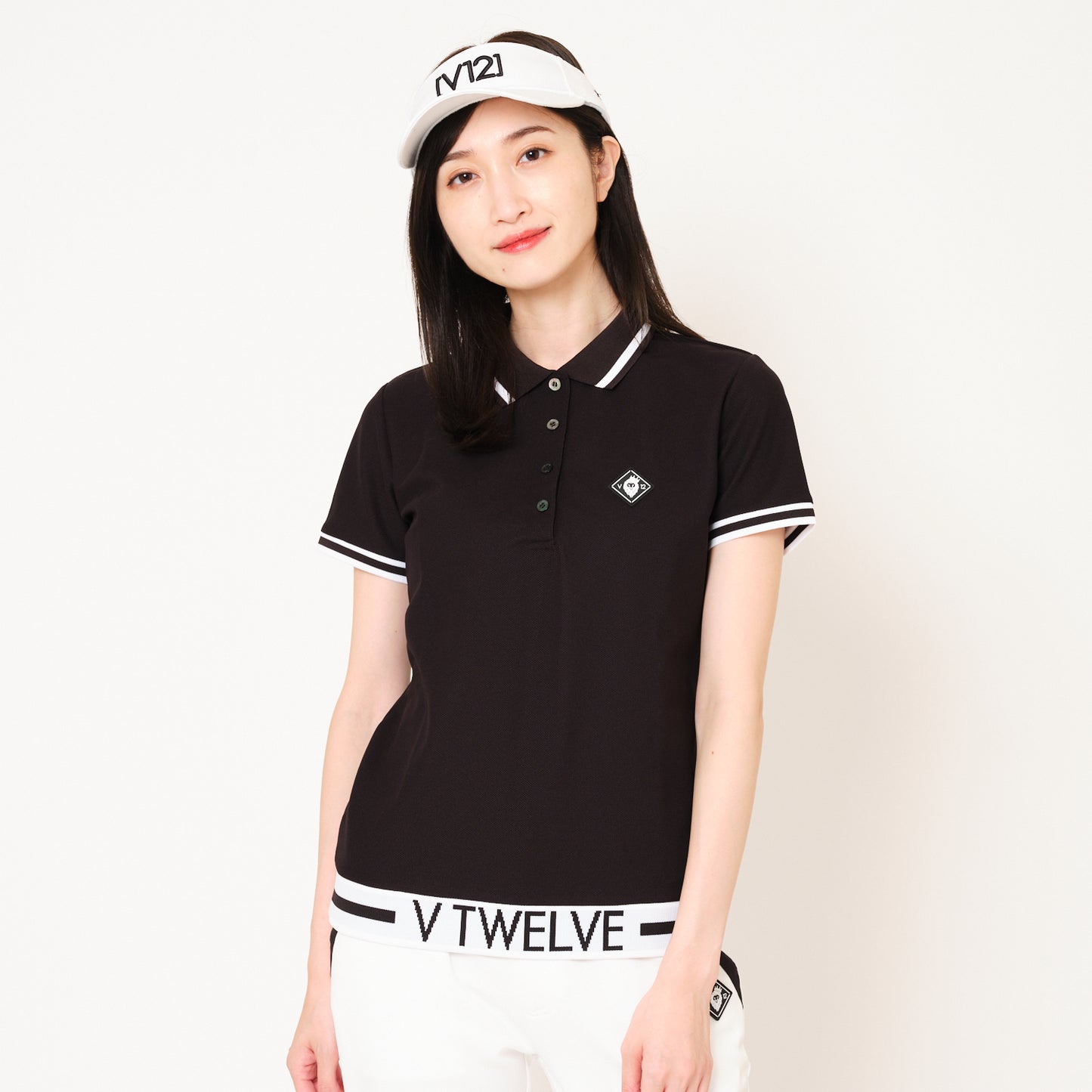 V12 ゴルフレディース ポロシャツ 吸水速乾 LIB OUT POLO | 【公式通販】