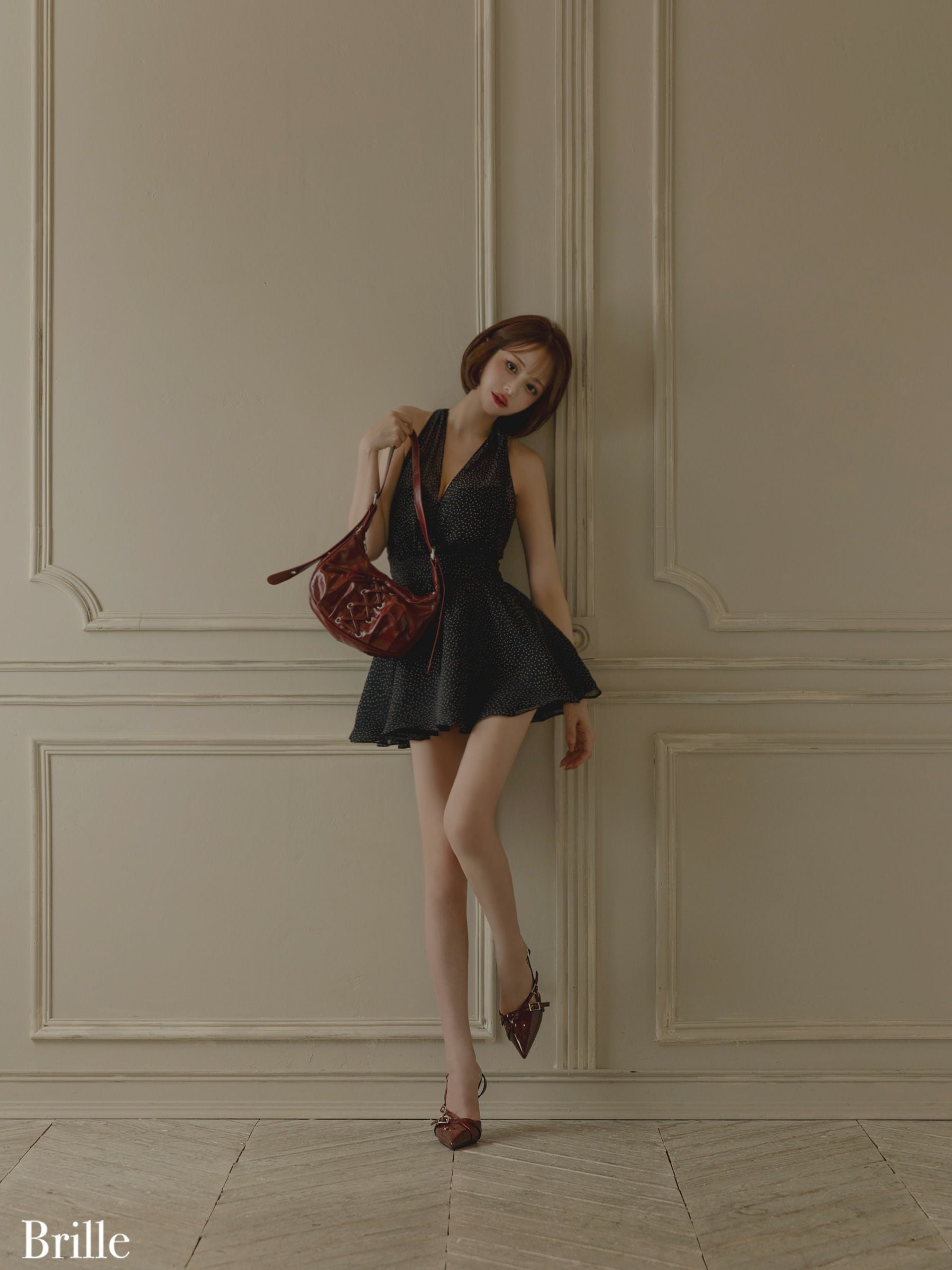 Brille ブリエ Lune de brille mini dress ルネ ブリエ ミニドレス